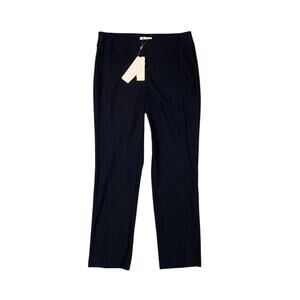 Inspired Style Pants Womens 12 Navy Pull On Stretch Flat Front Comfort Spanner